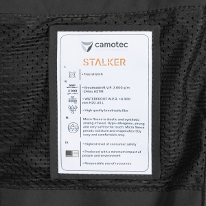 CAMO-TEC КУРТКА ЖЕНСКАЯ SOFTSHELL STALKER BLACK 7442