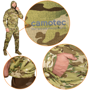CAMO-TEC КОСТЮМ СПОРТИВНИЙ BASIC HOOD 3.0 MULTICAM 7981