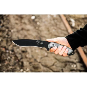 TOPS KNIVES НОЖ DART FIXED BLADE KNIFE 5160 STEEL BLACK DART-002