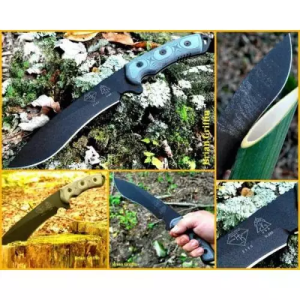 TOPS KNIVES НОЖ DART FIXED BLADE KNIFE 5160 STEEL BLACK DART-002