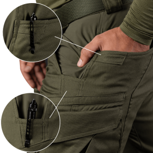 CAMO-TEC ШТАНИ ТАКТИЧНІ СПАРТАНЕЦЬ CANVAS OLIVE 8085