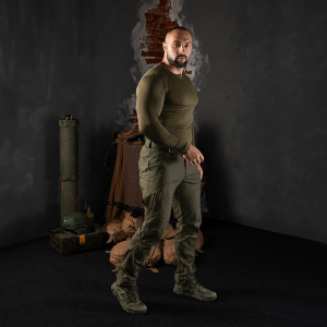 CAMO-TEC ШТАНИ ТАКТИЧНІ СПАРТАНЕЦЬ CANVAS OLIVE 8085