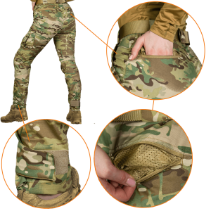 CAMO-TEC ШТАНИ ЖІНОЧІ ТАКТИЧНІ PANI PATROL PRO MULTICAM 7950