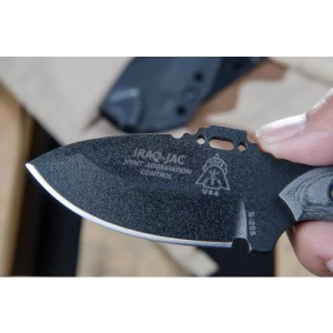 TOPS KNIVES НІЖ JOINT AGGRAVATION CONTROL GREY IRAQ-JAC-01