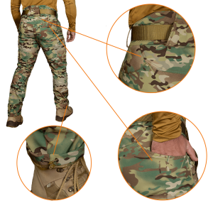 CAMO-TEC ШТАНИ SOFTSHELL VENT MULTICAM 7276
