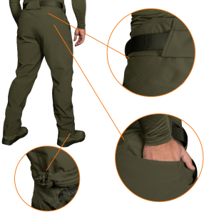 CAMO-TEC ШТАНЫ SOFTSHELL MESH OLIVE 7307
