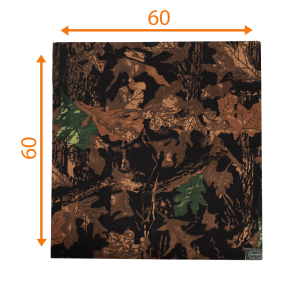 CAMO-TEC БАНДАНА COTTON OAK BROWN 188
