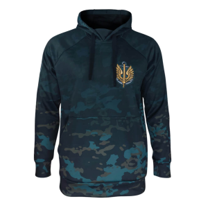 KRAMATAN TACTICAL DESIGN ХУДІ МОРСЬКА ПІХОТА DARK AQUA