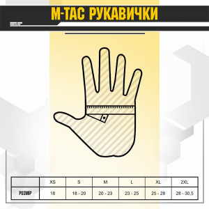 M-TAC РУКАВИЧКИ ДЕМІСЕЗОННІ SOFT SHELL GREY