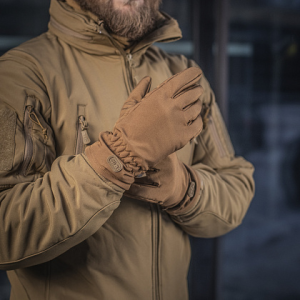 M-TAC РУКАВИЧКИ ДЕМІСЕЗОННІ SOFT SHELL COYOTE