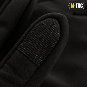 M-TAC ПЕРЧАТКИ ДЕМИСЕЗОННЫЕ SOFT SHELL BLACK