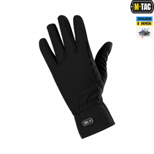 M-TAC ПЕРЧАТКИ ДЕМИСЕЗОННЫЕ SOFT SHELL BLACK
