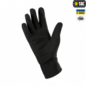 M-TAC ПЕРЧАТКИ ДЕМИСЕЗОННЫЕ SOFT SHELL BLACK