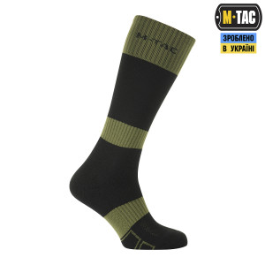 M-TAC ШКАРПЕТКИ ЗИМОВІ RANGER WOOL BLACK/OLIVE