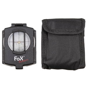 FOX OUTDOOR КОМПАС МЕТАЛЛИЧЕСКИЙ PRECISION BLACK 34043