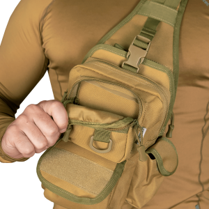 CAMO-TEC СУМКА GUNNER SLING 2.0 COYOTE 7116