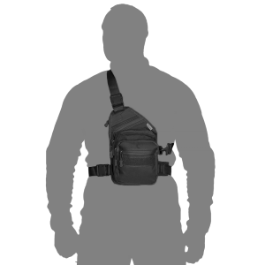 CAMO-TEC СУМКА GUNNER SLING BLACK 6663