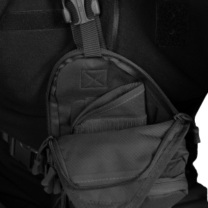 CAMO-TEC СУМКА GUNNER SLING BLACK 6663