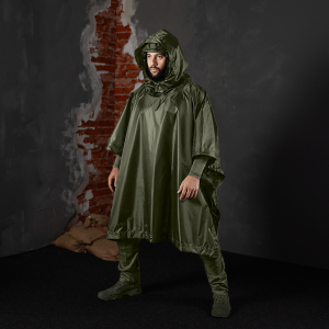 CAMO-TEC ПОНЧО PILIGRIM 2,0 RIP-STOP OLIVE 8447