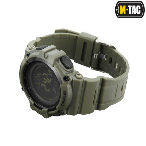 M-TAC ГОДИННИК ТАКТИЧНИЙ З КОМПАСОМ 2233 ARMY GREEN