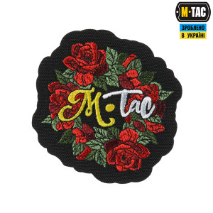 M-TAC НАШИВКА ВІНОК (ВИШИВКА) BLACK