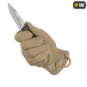 M-TAC РУКАВИЧКИ NOMEX SPORT LEATHER COYOTE