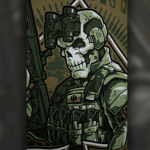 BAD COMPANY ФУТБОЛКА SOUL HUNTER V.2 OLIVE