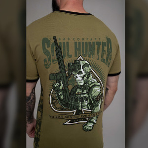 BAD COMPANY ФУТБОЛКА SOUL HUNTER V.2 OLIVE