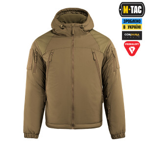 M-TAC КУРТКА ЗИМНЯЯ ALPHA GEN.III PRO PRIMALOFT COYOTE BROWN