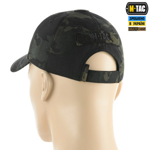 M-TAC БЕЙСБОЛКА ELITE ТАКТИЧНА NYCO EXTREME MULTICAM BLACK