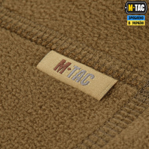 M-TAC ШАРФ-ТРУБА АНАТОМІЧНИЙ З ЗАТЯЖКОЮ ELITE ФЛІС (320Г/М2) COYOTE BROWN