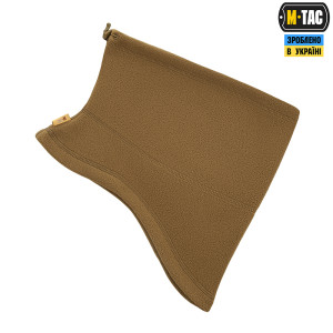 M-TAC ШАРФ-ТРУБА АНАТОМІЧНИЙ З ЗАТЯЖКОЮ ELITE ФЛІС (320Г/М2) COYOTE BROWN