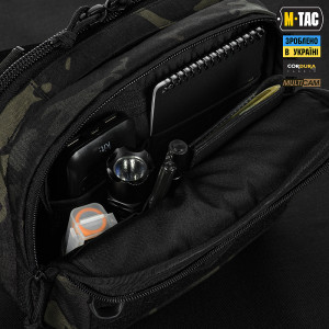 M-TAC СУМКА EDC BAG ELITE MULTICAM BLACK