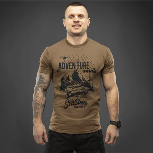 SVASTONE ФУТБОЛКА ADVENTURE AWAITS