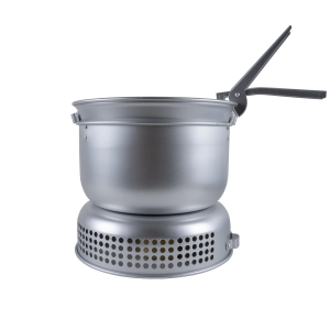 MIL-TEC НАБОР ПОСУДЫ ТУРИСТИЧЕСКИЙ COOK SET С ГОРЕЛКОЙ СЕРЕБРИСТЫЙ 14700500