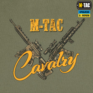 M-TAC ФУТБОЛКА UKRAINIAN CAVALRY LIGHT OLIVE