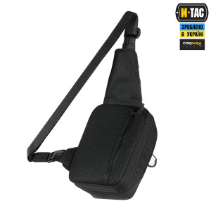 M-TAC СУМКА SLING PISTOL BAG ELITE HEX С ЛИПУЧКОЙ MULTICAM BLACK/BLACK