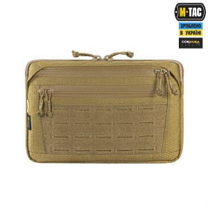 M-TAC СУМКА ADMIN BAG MEDIUM ELITE З ЛИПУЧКОЮ HEX COYOTE