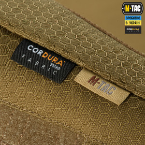 M-TAC СУМКА ADMIN BAG MEDIUM ELITE З ЛИПУЧКОЮ HEX COYOTE