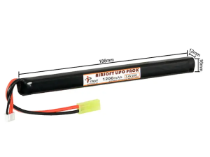 IPOWER АКУМУЛЯТОР LIPO 7.4V 1200MAH 20C 31416