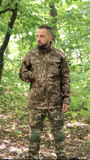 TAILOR КУРТКА SOFTSHELL С ЛИПУЧКАМИ ДЛЯ ШЕВРОНОВ ММ14 44006398