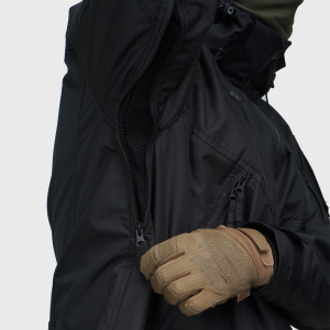 UATAC ТАКТИЧЕСКАЯ ДЕМИСЕЗОННАЯ КУРТКА MEMBRANE BLACK 3531