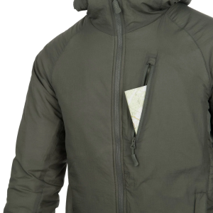 HELIKON-TEX КУРТКА WOLFHOUND HOODIE CLIMASHIELD APEX TAIGA GREEN KU-WLH-NL-09