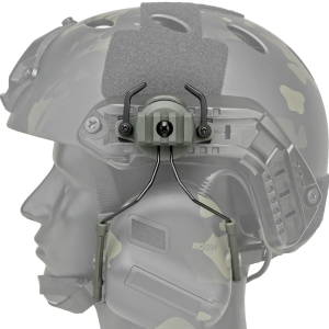 АДАПТЕР ДЛЯ НАВУШНИКІВ НА ШОЛОМ HEADSET BRACKET OLIVE HL-ACC-43-OD