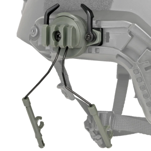 АДАПТЕР ДЛЯ НАВУШНИКІВ НА ШОЛОМ HEADSET BRACKET OLIVE HL-ACC-43-OD