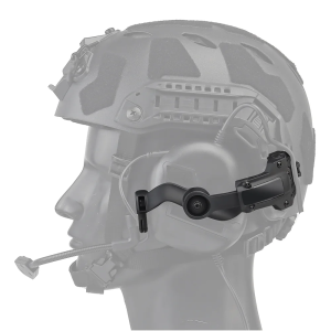 АДАПТЕР ДЛЯ НАУШНИКОВ HELMET RAIL ADAPTER BLACK HR-MK-BK