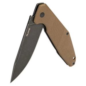 RUIKE НОЖ СКЛАДНОЙ BROWN D191-W