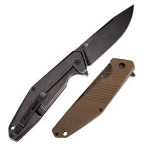 RUIKE НОЖ СКЛАДНОЙ BROWN D191-W