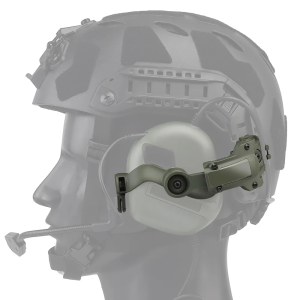 АДАПТЕР ДЛЯ НАУШНИКОВ HELMET RAIL ADAPTER OLIVE HR-MK-OL