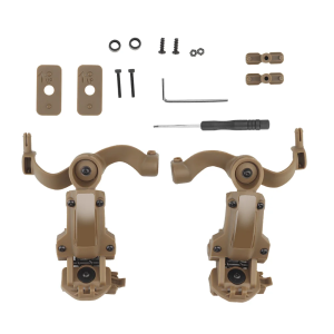 АДАПТЕР ДЛЯ НАУШНИКОВ HELMET RAIL ADAPTER COYOTE HR-MK-COY